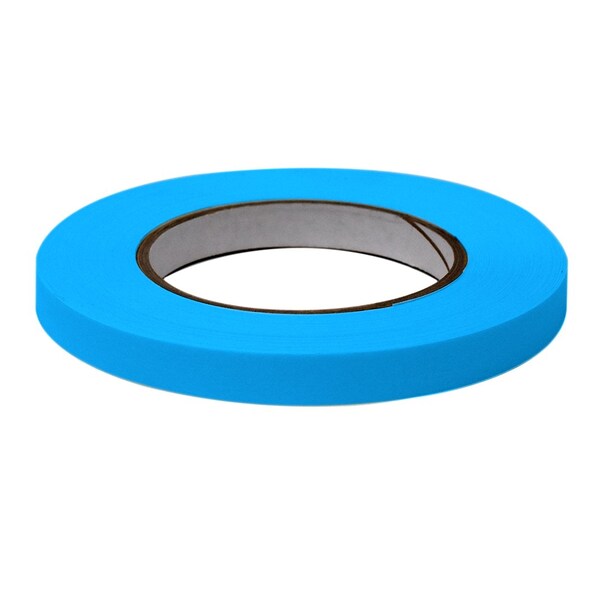 Labeling Tape, 1/2" x 60yd per Roll, 6 Rolls/Case, Black, 6PK